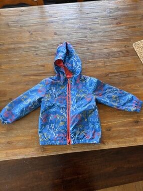 Toddler Cat & Jack Rain Resistant Jacket Dinos 3T